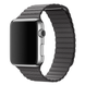 Шкіряний Ремінець Leather Loop Band для Apple Watch 38/40/41 mm Charcoal Grey купити
