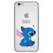 Чохол прозорий Print для iPhone 6 Plus | 6s Plus Blue monster Ohana купити