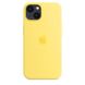 Чехол Silicone Case Full OEM+MagSafe для iPhone 13 MINI Lemon Zest