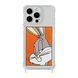 Чохол прозорий з ремінцем Print Кролик для iPhone X | XS Кролик - ash-mobile.com.ua - фото 1