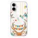 Чохол прозорий Print NEW YEAR with MagSafe для iPhone 17 Air Deer antlers