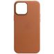 Чехол ECO Leather Case with MagSafe для iPhone 13 PRO MAX Brown