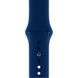 Ремешок Silicone Sport Band для Apple Watch 38mm | 40mm | 41mm Deep Navy розмір S