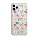 Чохол прозорий Print Butterfly для iPhone 11 PRO MAX Pink/White купити