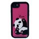 Чехол Wilkins Case для iPhone 7 | 8 | SE 2 | SE 3 Panda Electrik Pink - ash-mobile.com.ua - фото 1