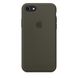 Чехол Silicone Case Full для iPhone 7 | 8 | SE 2 | SE 3 Dark Olive