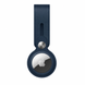 Чохол Leather Long для AirTag Midnight Blue