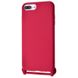 Чохол WAVE Lanyard Case для iPhone 7 Plus | 8 Plus Rose Red