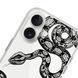 Чехол прозрачный Print Snake для iPhone 16 Plus Python