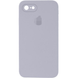 Чохол Silicone Case FULL+Camera Square для iPhone 7 | 8 | SE 2 | SE 3 Lavander
