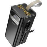 Портативная Батарея Hoco DB58B 22.5W 50000mAh Black - ash-mobile.com.ua - фото 1