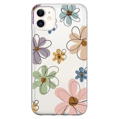 Чохол прозорий Print Flower для iPhone 12 MINI Spring Breeze купити