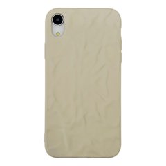 Чехол Textured Matte Case для iPhone XR Beige купить