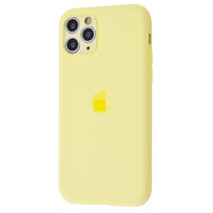 Чехол Silicone Case Full + Camera для iPhone 11 PRO Mellow Yellow купить