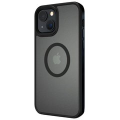 Чохол Shadow Matte Metal Buttons with MagSafe для iPhone 13 Black