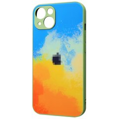 Чохол Bright Colors Case для iPhone 13 MINI Blue/Yellow