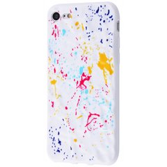 Чохол Colors Splash Case для iPhone 7 | 8 | SE 2 | SE 3 White купити