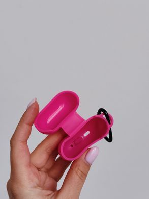 Чохол силіконовий LOGO з карабіном для AirPods 3 Lavender Gray - ash-mobile.com.ua - фото 3