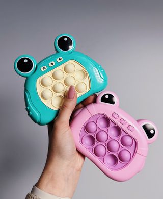 Портативная игра Pop-it Speed Push Game Little Frog Pink купить