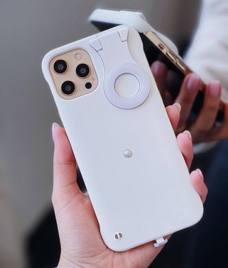 Чохол Selfie Camera Case для iPhone 12 | 12 PRO White - ash-mobile.com.ua - фото 6