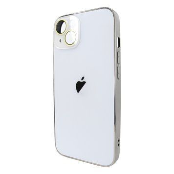 Чехол AG-PC Glass для iPhone 15 Plus White - ash-mobile.com.ua - фото 1