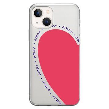 Чохол прозорий Print Mood swings для iPhone 14 Plus Heart Amor - ash-mobile.com.ua - фото 1