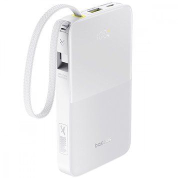 Портативная Батарея Baseus EnerFill Bipow 2 Pro 22.5W 10000mAh White - ash-mobile.com.ua - фото 1