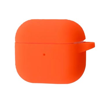 Чохол SLIM Case з карабіном для AirPods 3 Orange - ash-mobile.com.ua - фото 1