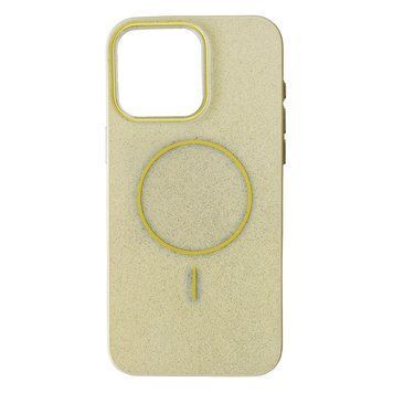 Чохол Color Glitter with MagSafe для iPhone 16e | 17e Yellow - ash-mobile.com.ua - фото 1