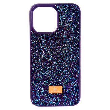 Чехол Swarovski Diamonds для iPhone 11 PRO MAX Purple - ash-mobile.com.ua - фото 1