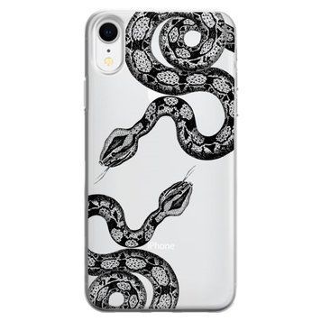 Чохол прозорий Print Snake для iPhone XR Python - ash-mobile.com.ua - фото 1
