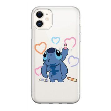 Чехол прозрачный Print Monster для iPhone 12 MINI Blue Draw - ash-mobile.com.ua - фото 1