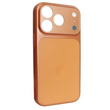 Чехол Syndee AG Glass with MagSafe для iPhone 15 PRO Orange - ash-mobile.com.ua - фото 1