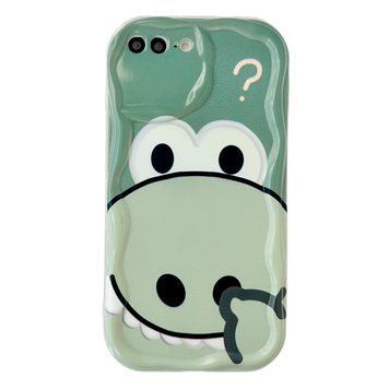 Чехол 3D Dinosaur Case для iPhone 7 Plus | 8 Plus Green - ash-mobile.com.ua - фото 1