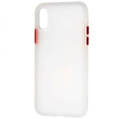 Чехол Avenger Case для iPhone X | XS White/Red купить