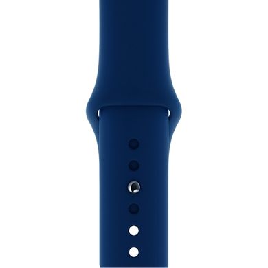 Ремешок Silicone Sport Band для Apple Watch 38mm | 40mm | 41mm Deep Navy розмір L купить