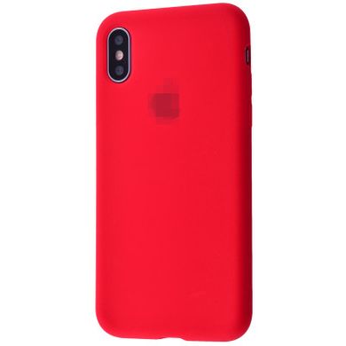 Чохол Silicone Case Full для iPhone X | XS Red купити