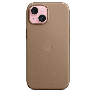 Чехол FineWoven Case with MagSafe для iPhone 15 Taupe - ash-mobile.com.ua - фото 2