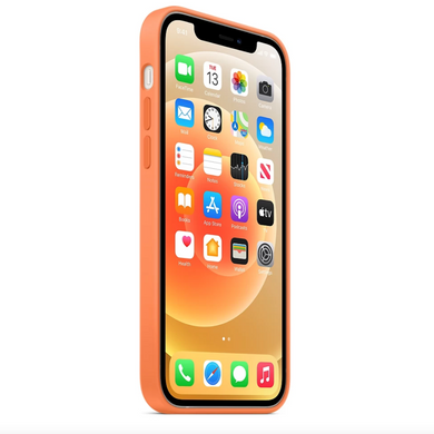 Чехол Silicone Case Full OEM для iPhone 12 MINI Kumquat купить