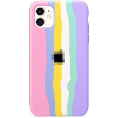 Чохол Rainbow Case для iPhone 12 | 12 PRO Pink/Glycine купити