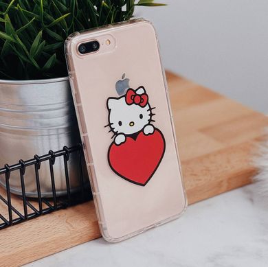 Чехол прозрачный Print для iPhone 7 Plus | 8 Plus Hello Kitty Love купить