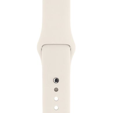 Ремінець Silicone Sport Band для Apple Watch 38mm | 40mm | 41mm Antique White розмір S купити