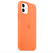 Чехол Silicone Case Full OEM для iPhone 12 MINI Kumquat