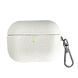 Чохол Grain Leather Case для AirPods PRO 2 White - ash-mobile.com.ua - фото 1