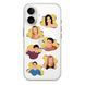 Чехол прозрачный Print FRIENDS with MagSafe для iPhone 17 Smile