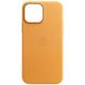 Чехол ECO Leather Case with MagSafe для iPhone 15 Plus Poppy