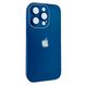 Чохол 9D AG-Glass Case для iPhone 13 PRO Navy Blue
