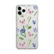 Чохол прозорий Print Butterfly для iPhone 11 PRO MAX Pink купити