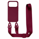 Чохол STRAP COLOR Case для iPhone 17 PRO MAX Marsala