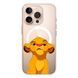 Чохол прозорий Print Lion King with MagSafe для iPhone 17 PRO Simba Evil